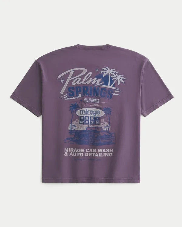 Boxy Palm Springs Graphic Tee