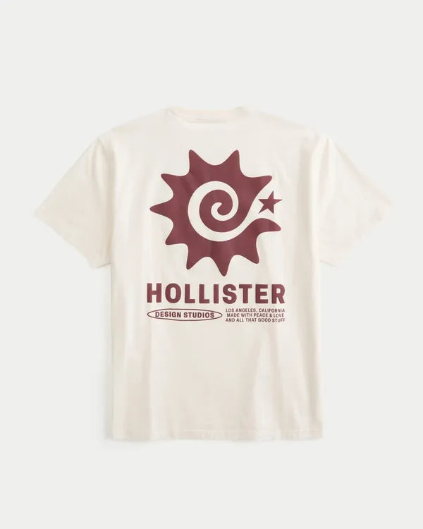 Boxy Heavyweight Logo Graphic Tee