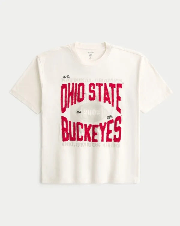 Boxy The Ohio State University Buckeyes Graphic Tee