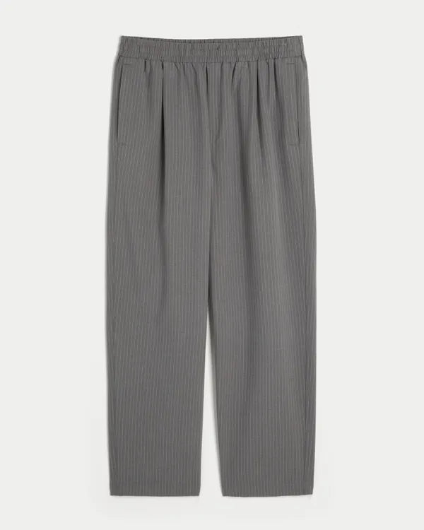 Baggy Menswear Pull-On Pants