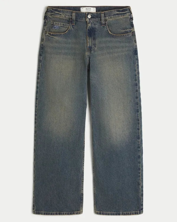 Low-Rise Baggy Jeans