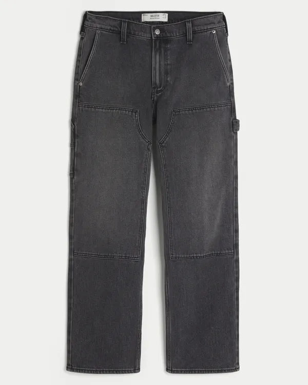 Relaxed Straight Painter Jeans
