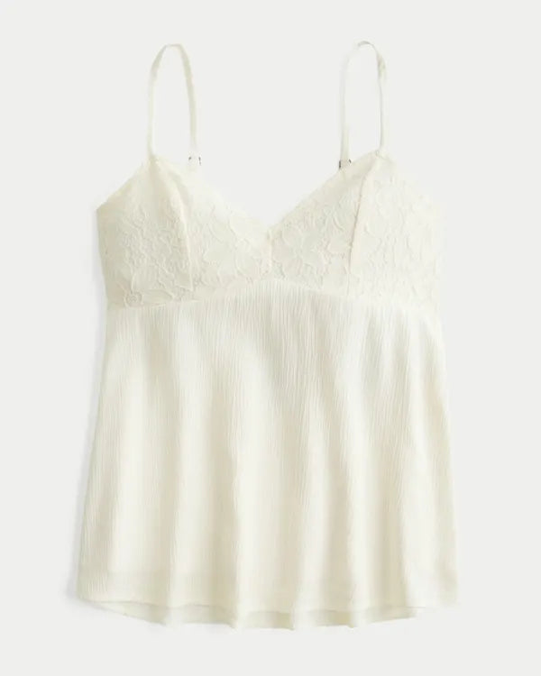 Lace Bust Slip Cami