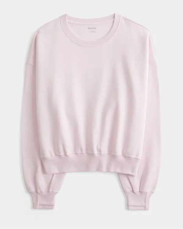 Hollister Feel Good Easy Crew Sweatshirt