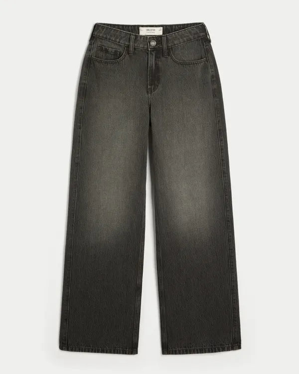High-Rise Baggy Jeans