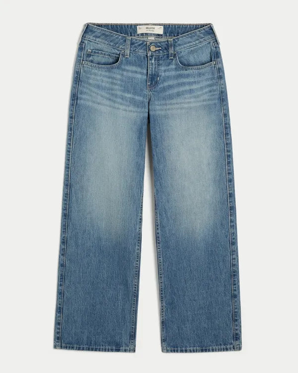 Curvy Low-Rise Baggy Jeans