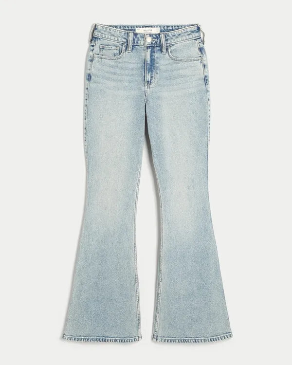 Curvy High-Rise Flare Jeans