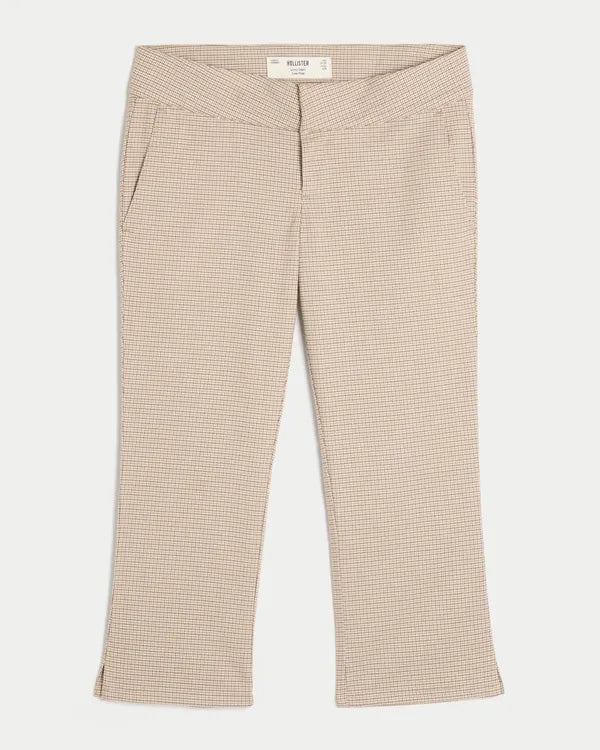 Low-Rise Capri Pants