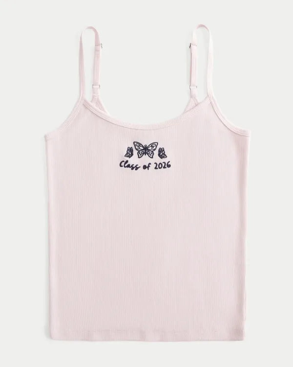 Class of 2026 Graphic Rib Cami