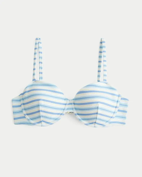 Waffle Balconette Bikini Top