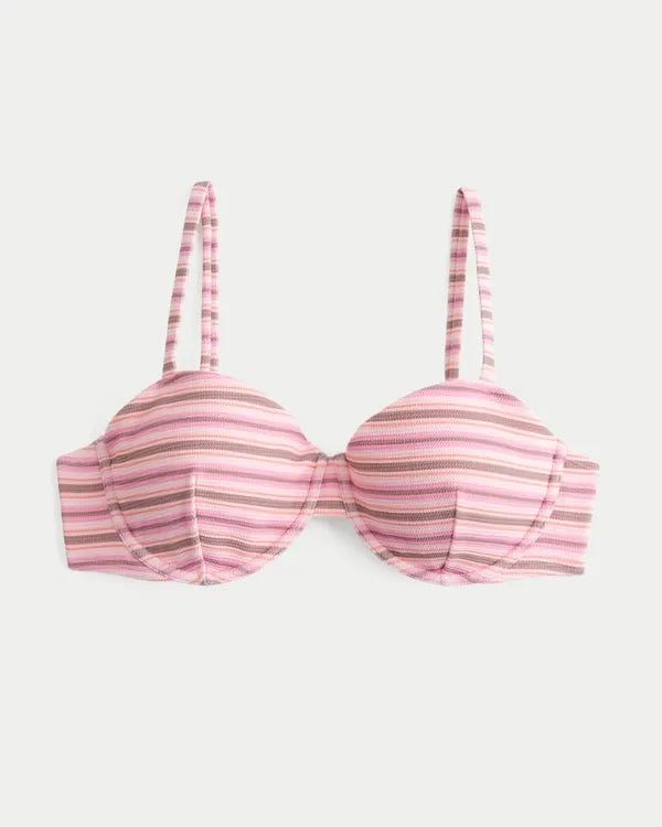 Waffle Balconette Bikini Top