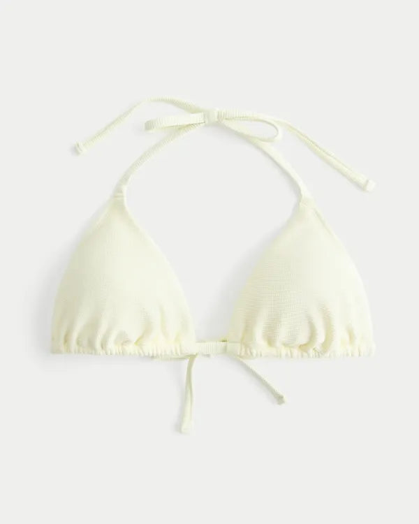Waffle Triangle Bikini Top