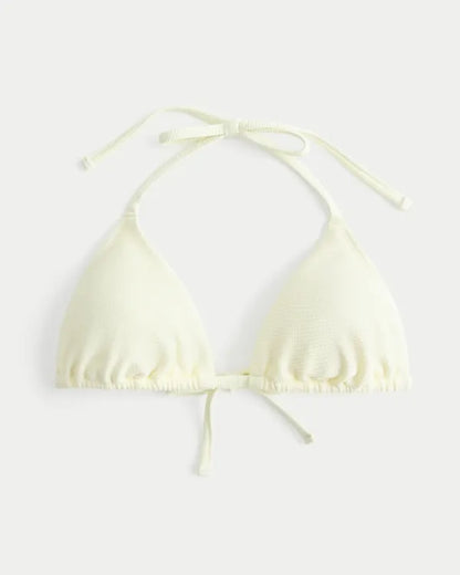 Waffle Triangle Bikini Top