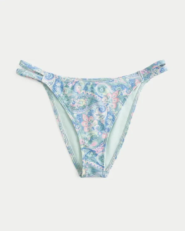 Double Strap Cheeky Bikini Bottom