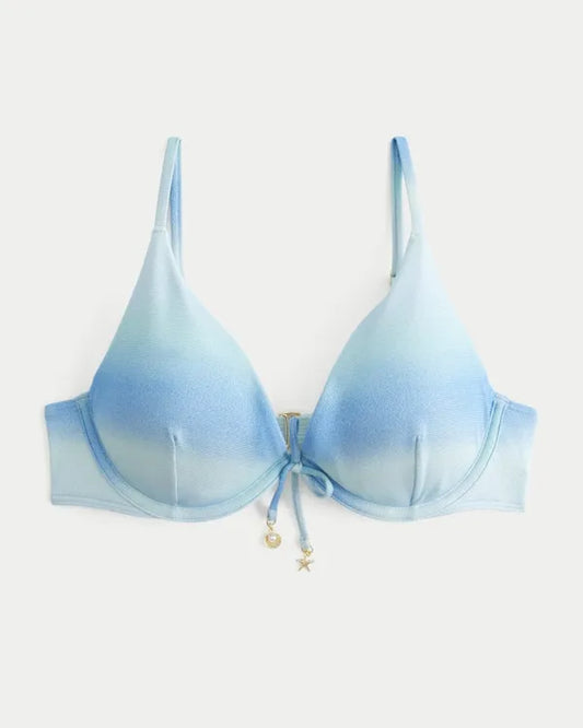 Shimmer Charm Underwire Bikini Top