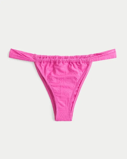Jacquard Cheekiest Bikini Bottom