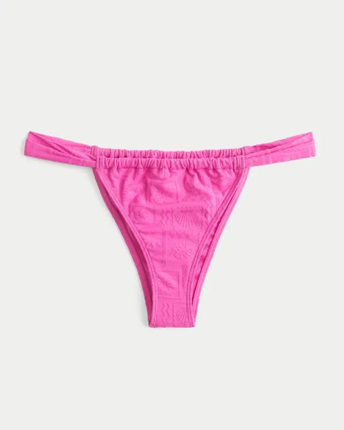Jacquard Cheekiest Bikini Bottom
