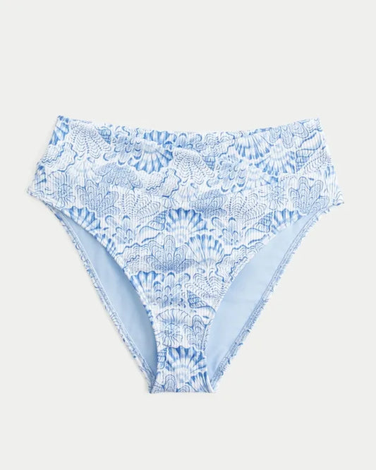 Rib High-Waist Bikini Bottom