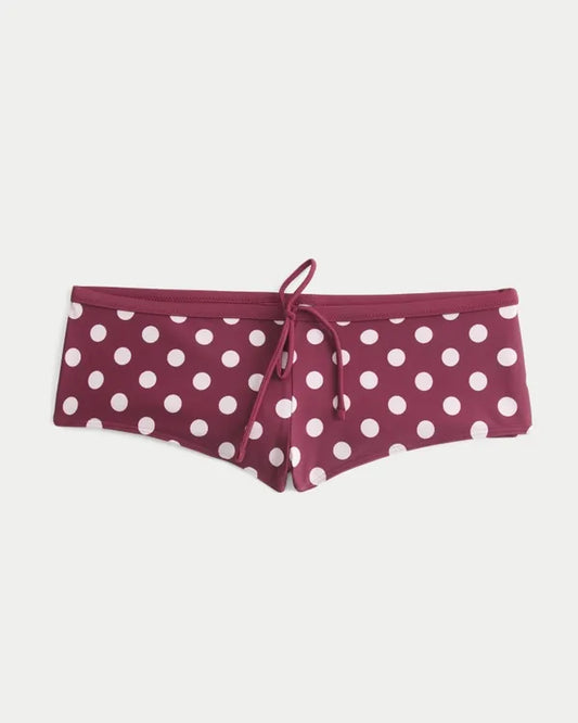Pop Binding Swim Shortie