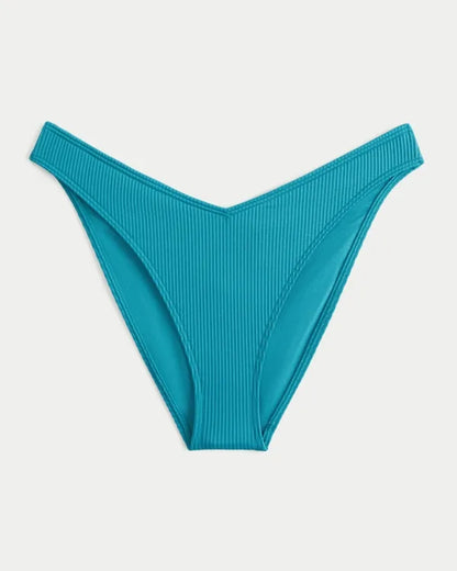 Ribbed Cheeky Bikini Bottom