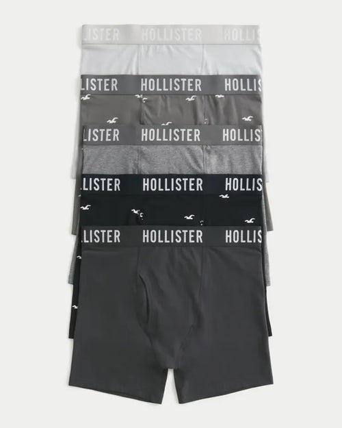 Longer-Length Fly-Front Boxer Brief 5-Pack
