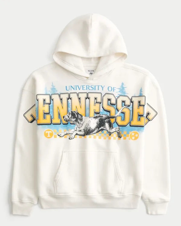 Boxy University of Tennessee Volunteers Graphic Hoodie