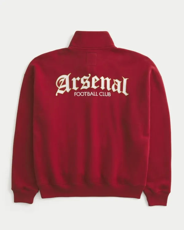 Quarter-Zip Arsenal F.C. Graphic Sweatshirt