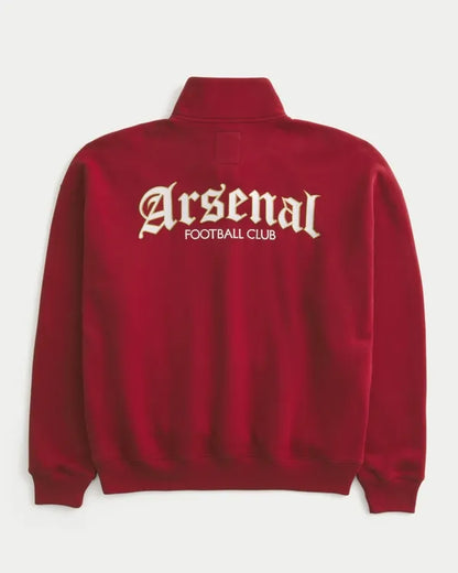 Quarter-Zip Arsenal F.C. Graphic Sweatshirt
