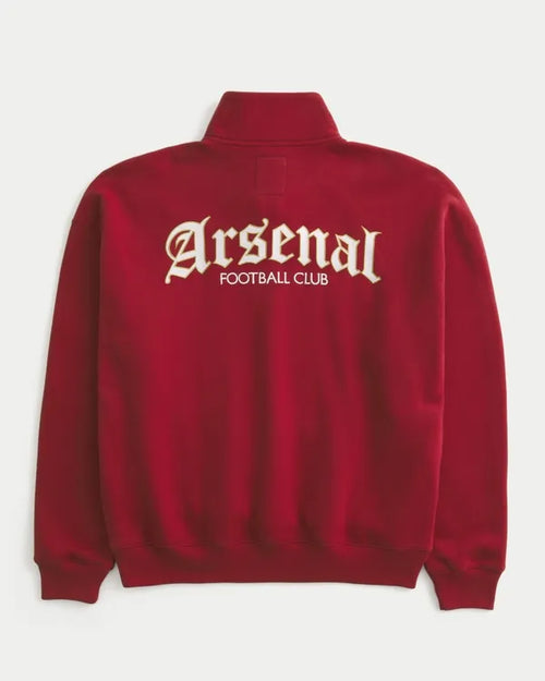 Quarter-Zip Arsenal F.C. Graphic Sweatshirt