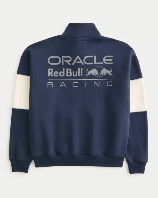 Hollister Feel Good Boxy Oracle Red Bull Racing Graphic Sweatshirt