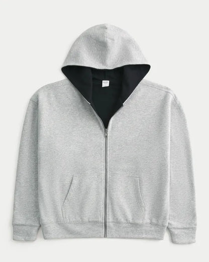 Reversible Zip-Up Hoodie