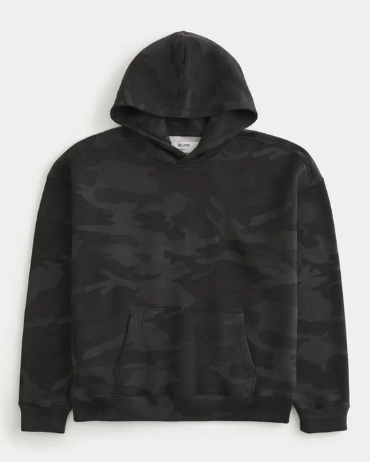 Boxy Camo Hoodie