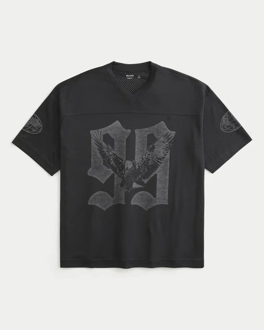 Eagle Graphic Football Jersey