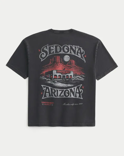 Boxy Sedona Arizona Graphic Tee