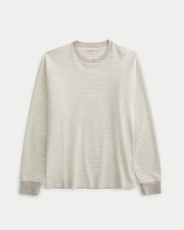 Relaxed Long-Sleeve Crew T-Shirt