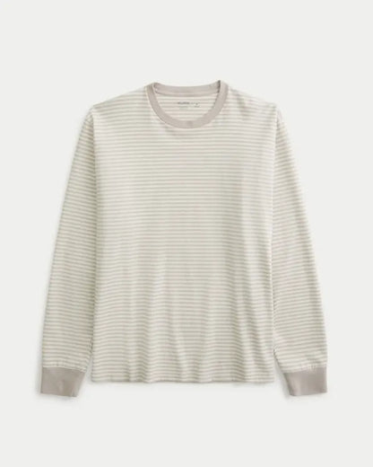 Relaxed Long-Sleeve Crew T-Shirt