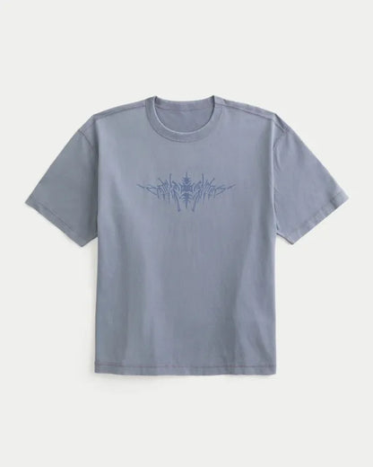 Reversible Cotton Graphic Tee