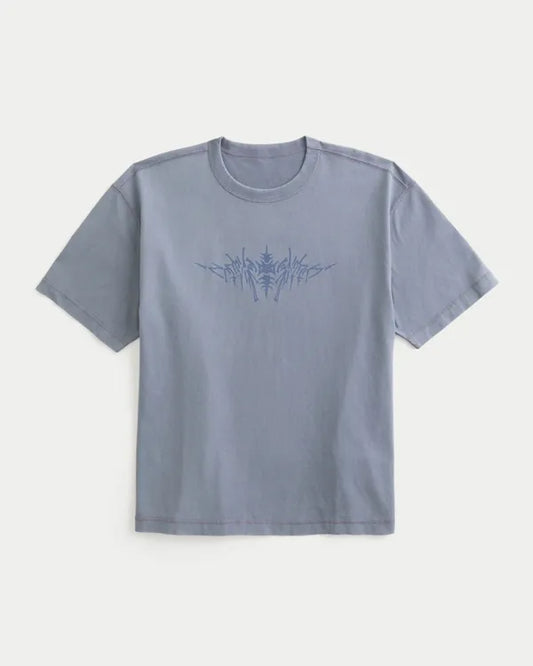Reversible Cotton Graphic Tee