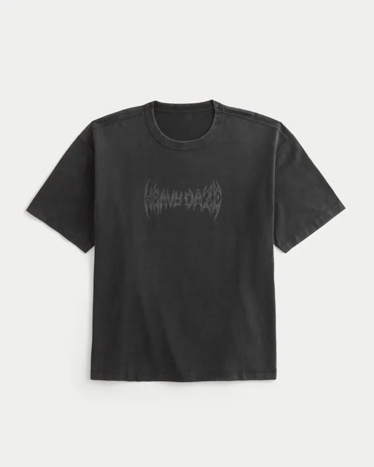 Reversible Cotton Heavy Daze Graphic Tee