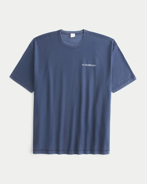 Reversible Cotton Logo Crew T-Shirt