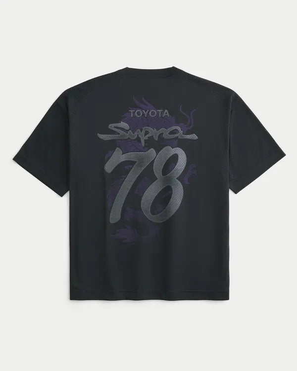Baggy Toyota Supra Graphic Football Jersey