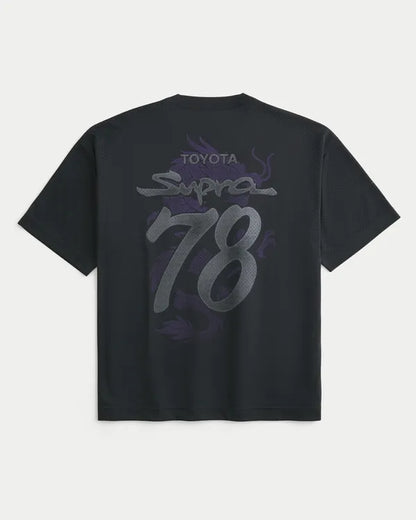 Baggy Toyota Supra Graphic Football Jersey
