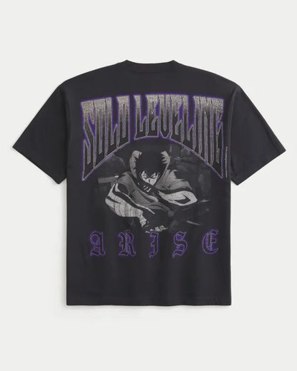 Boxy Solo Leveling Graphic Tee