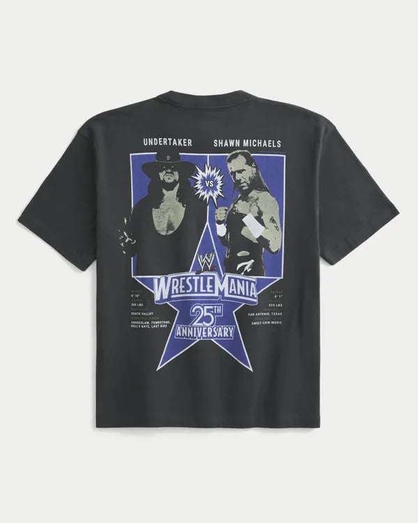 Boxy WWE WrestleMania Graphic Tee
