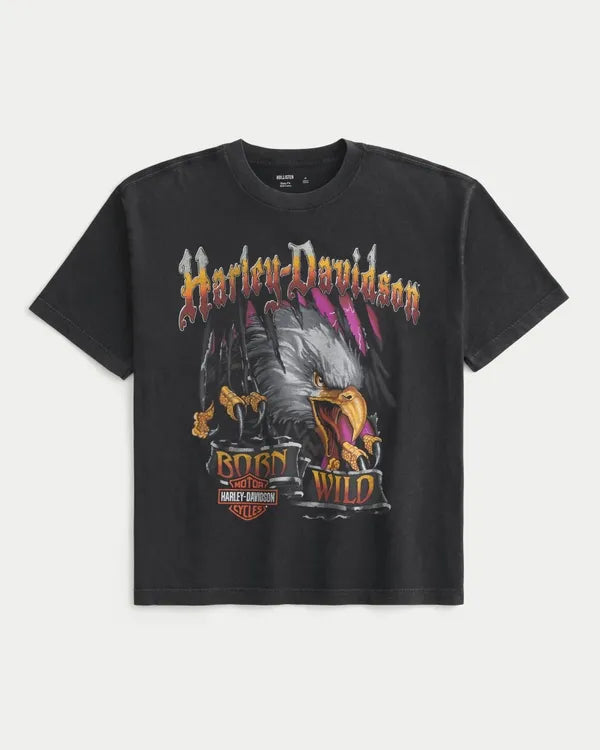 Boxy Harley-Davidson® Graphic Tee