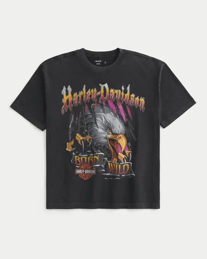 Boxy Harley-Davidson® Graphic Tee