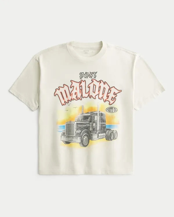 Boxy Post Malone Graphic Tee