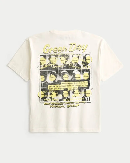 Boxy Green Day Nimrod Graphic Tee