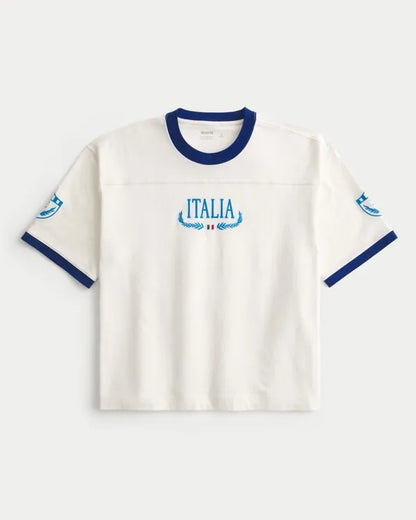Super Boxy Heavyweight Italia Graphic Tee