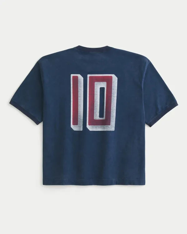 Super Boxy Heavyweight USA Graphic Tee